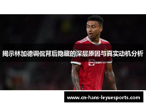 揭示林加德调侃背后隐藏的深层原因与真实动机分析 揭示林加德调侃背后隐藏的深层原因与真实动机分析