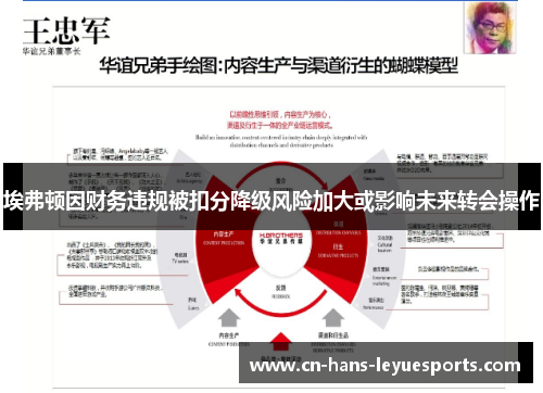 埃弗顿因财务违规被扣分降级风险加大或影响未来转会操作